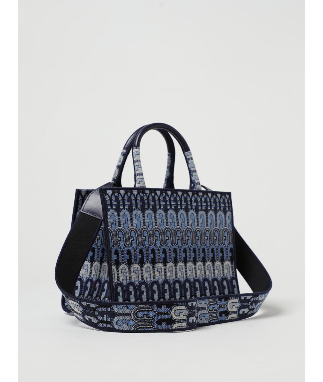 FURLA Синяя деним сумка тоут, фото 2