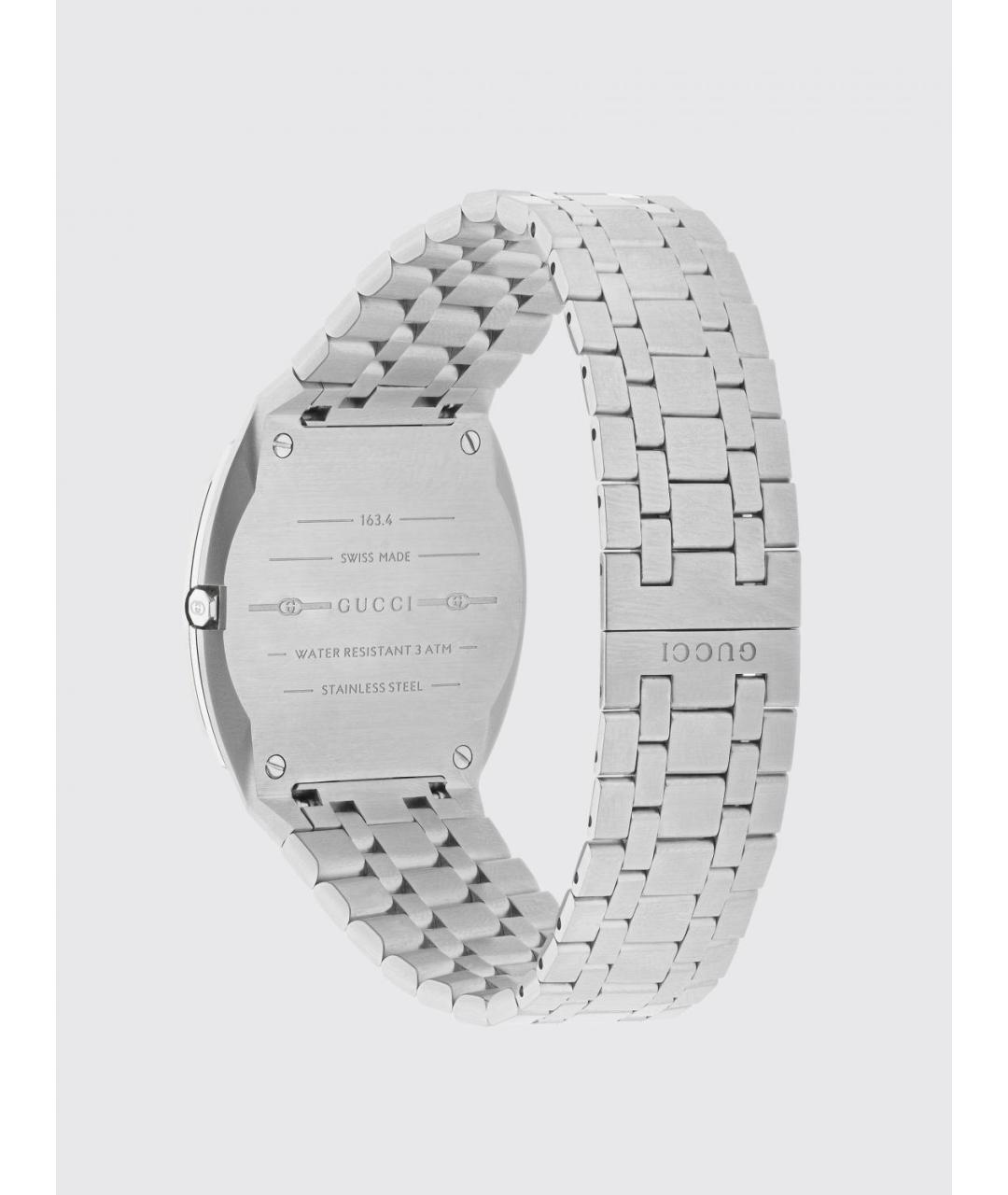 GUCCI Серебряные часы, фото 2