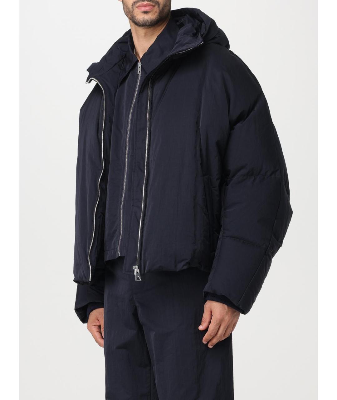 BOTTEGA VENETA Темно-синий пуховик, фото 4