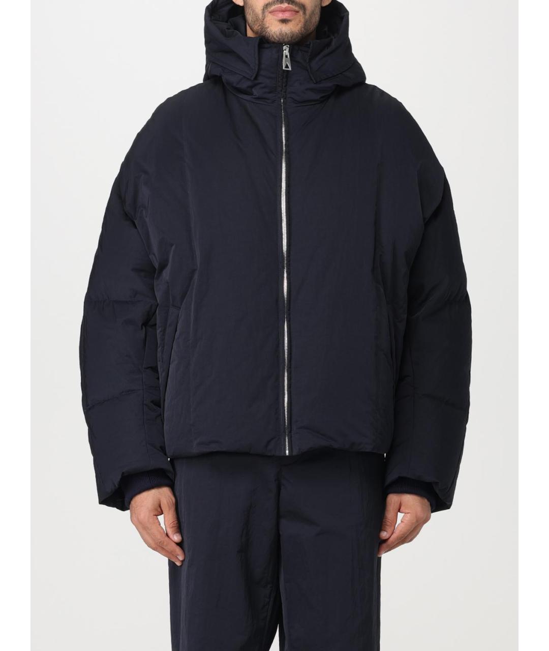 BOTTEGA VENETA Темно-синий пуховик, фото 6