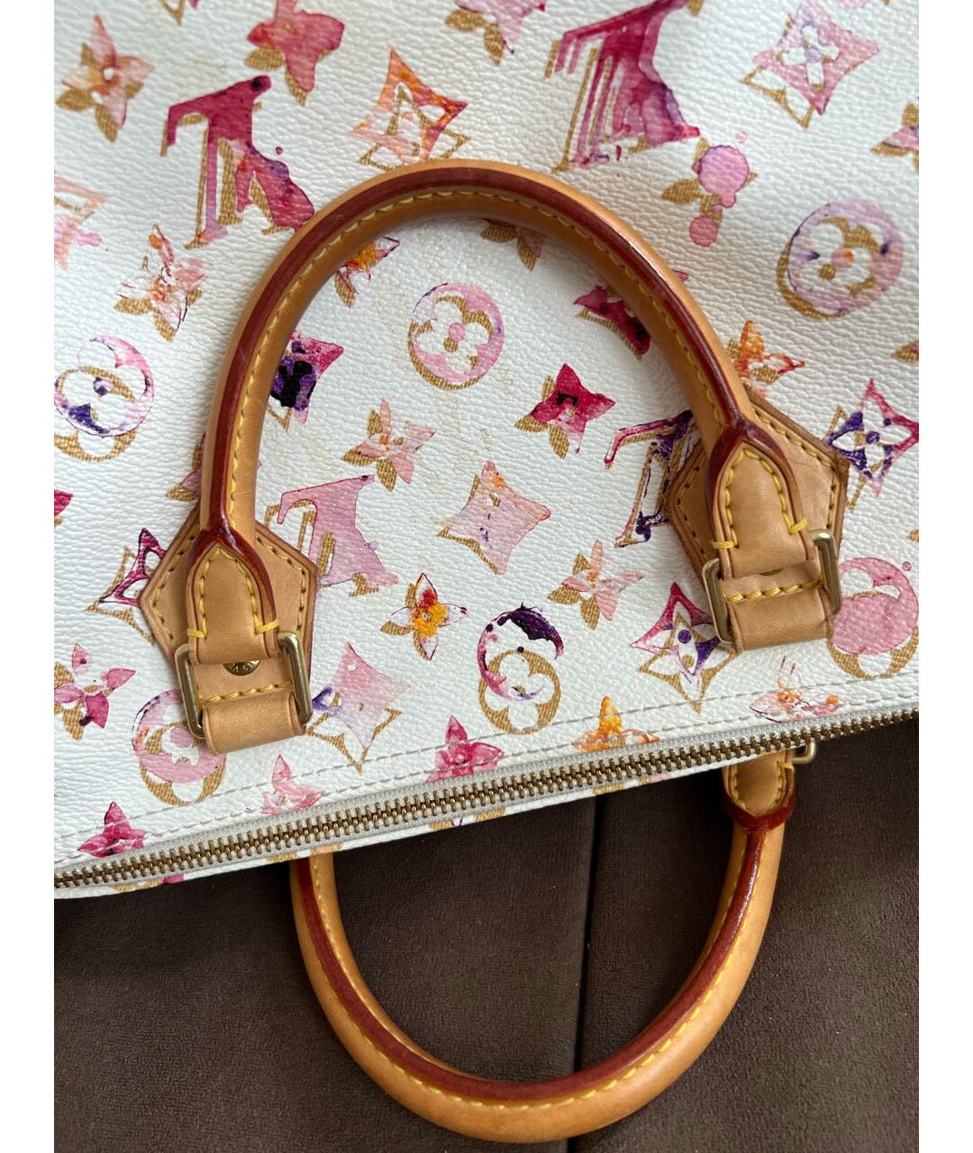 LOUIS VUITTON Мульти кожаная сумка тоут, фото 7
