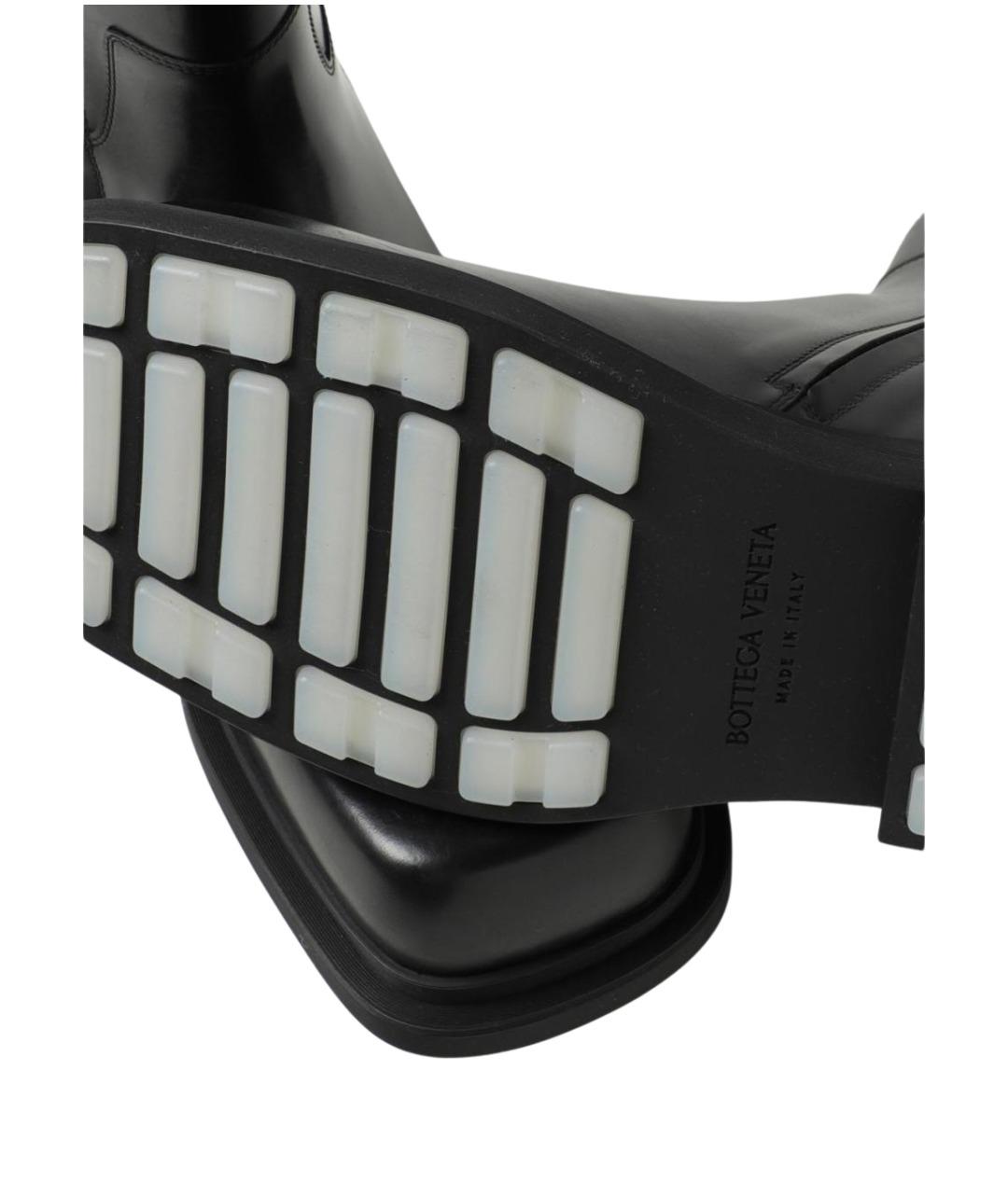 BOTTEGA VENETA Черные высокие ботинки, фото 4