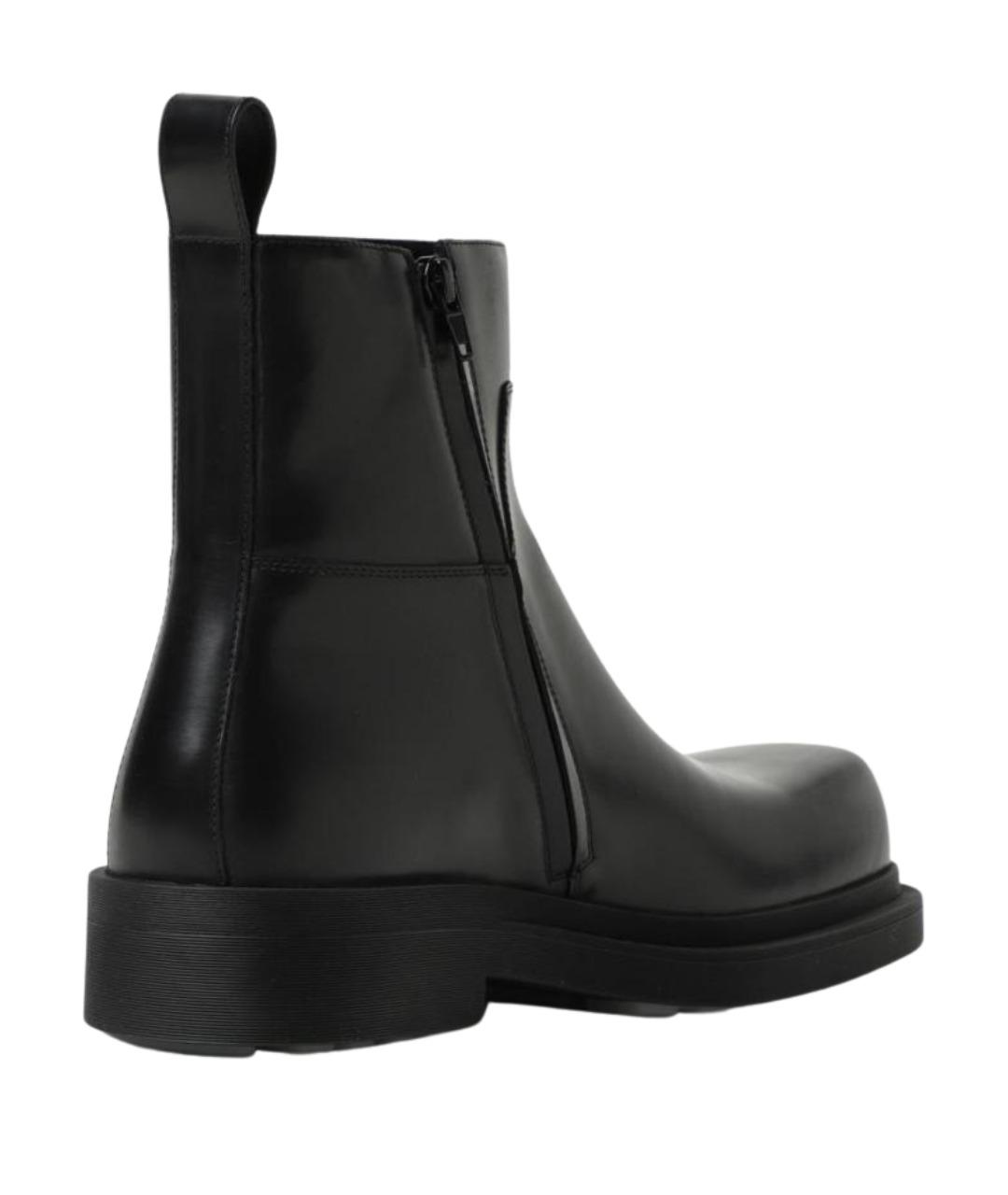 BOTTEGA VENETA Черные высокие ботинки, фото 3