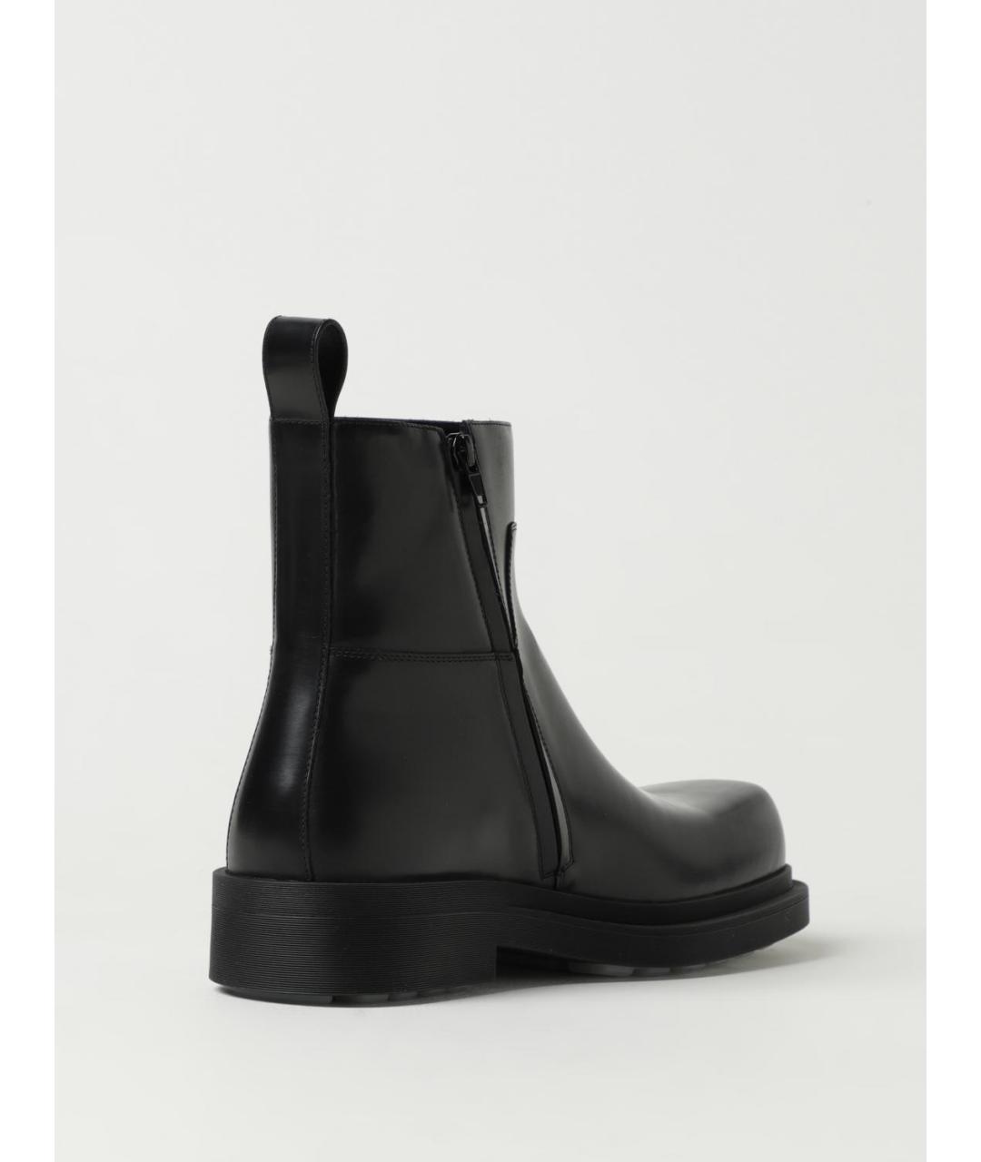 BOTTEGA VENETA Черные высокие ботинки, фото 3