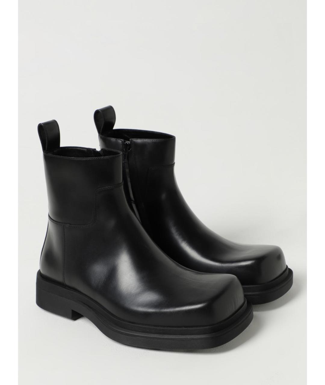 BOTTEGA VENETA Черные высокие ботинки, фото 2