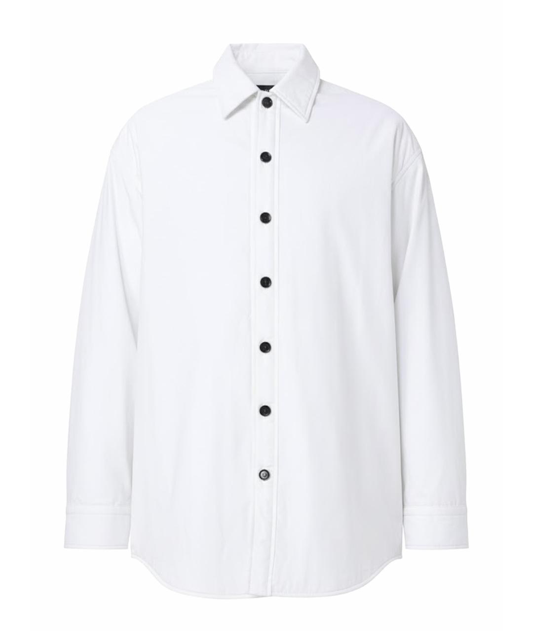 BOTTEGA VENETA Белая хлопковая куртка, фото 1