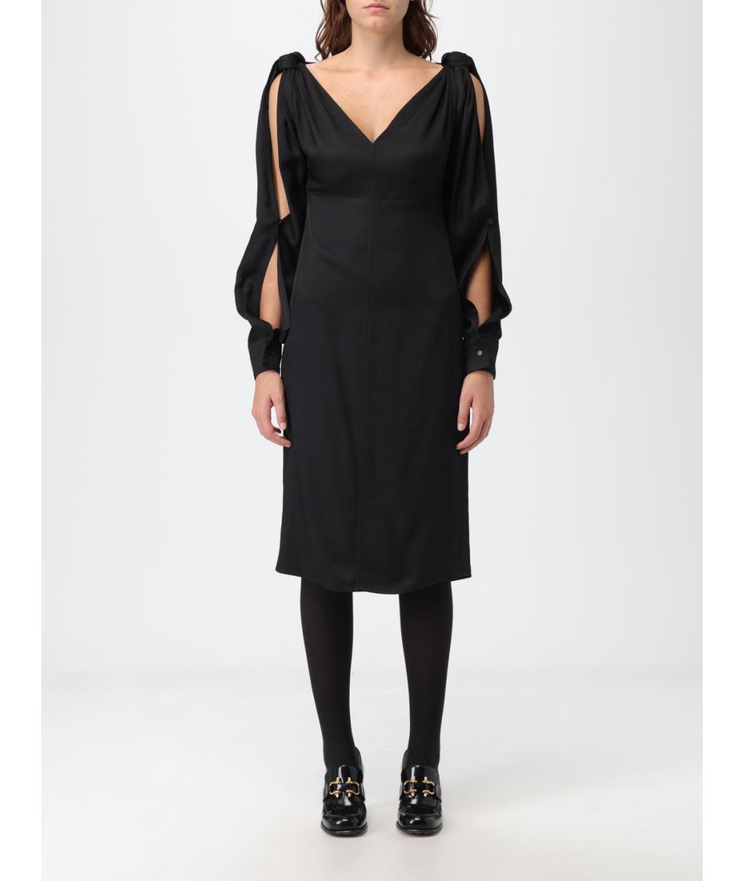 BOTTEGA VENETA Черное платье, фото 5