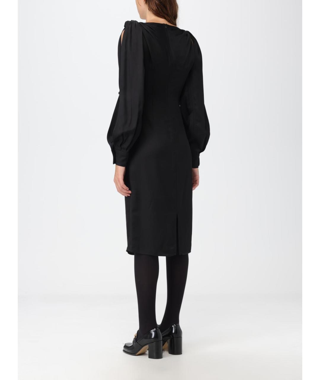 BOTTEGA VENETA Черное платье, фото 2