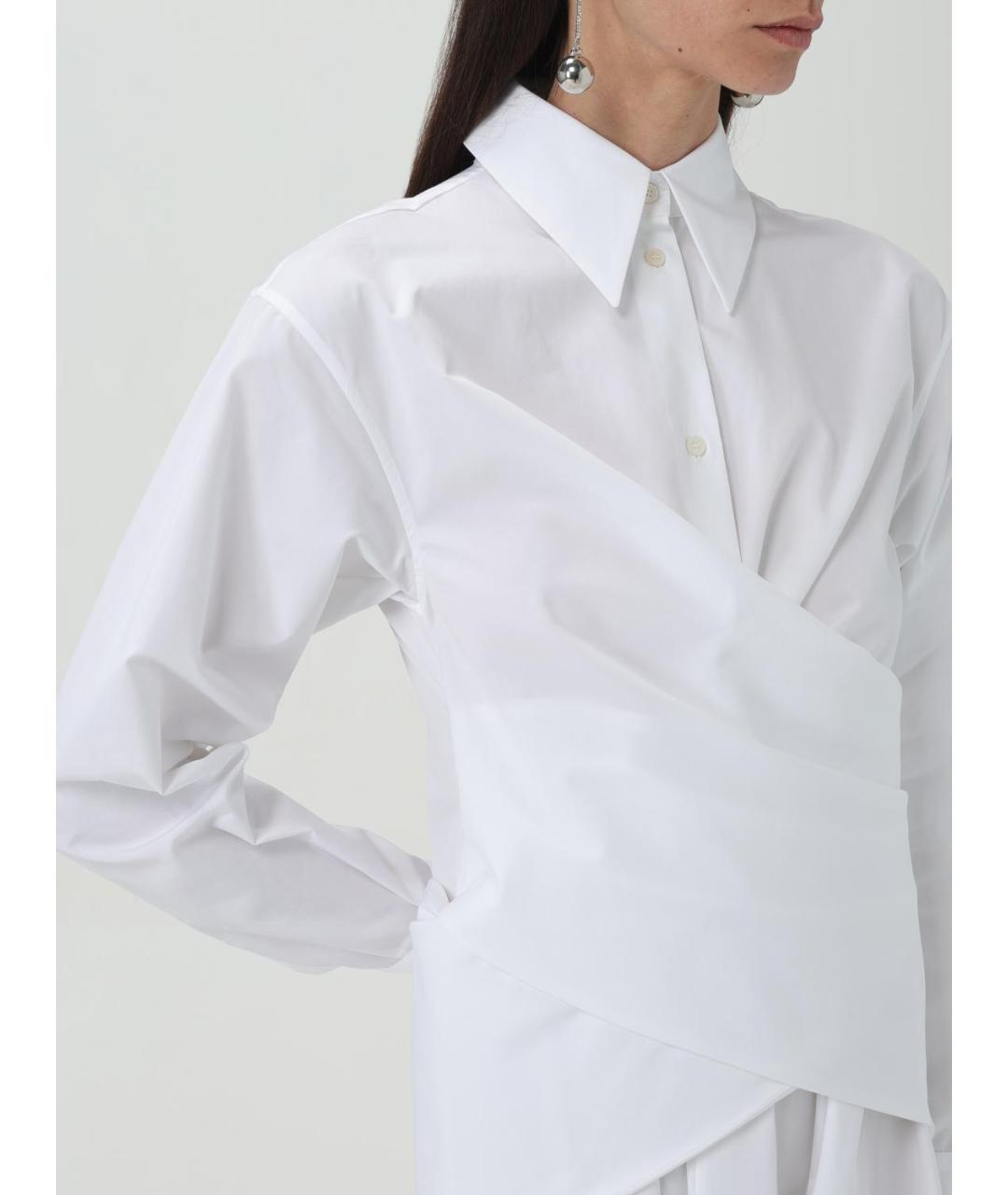 FABIANA FILIPPI Белое хлопковое платье, фото 3