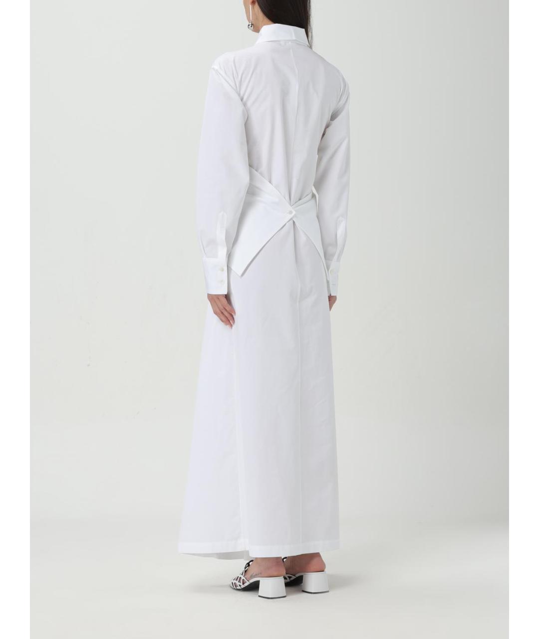 FABIANA FILIPPI Белое хлопковое платье, фото 2