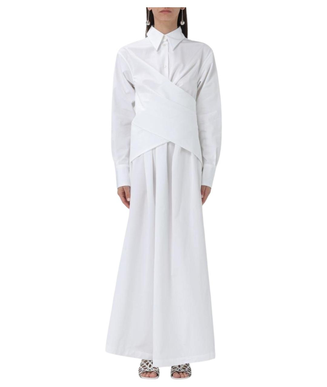 FABIANA FILIPPI Белое хлопковое платье, фото 1