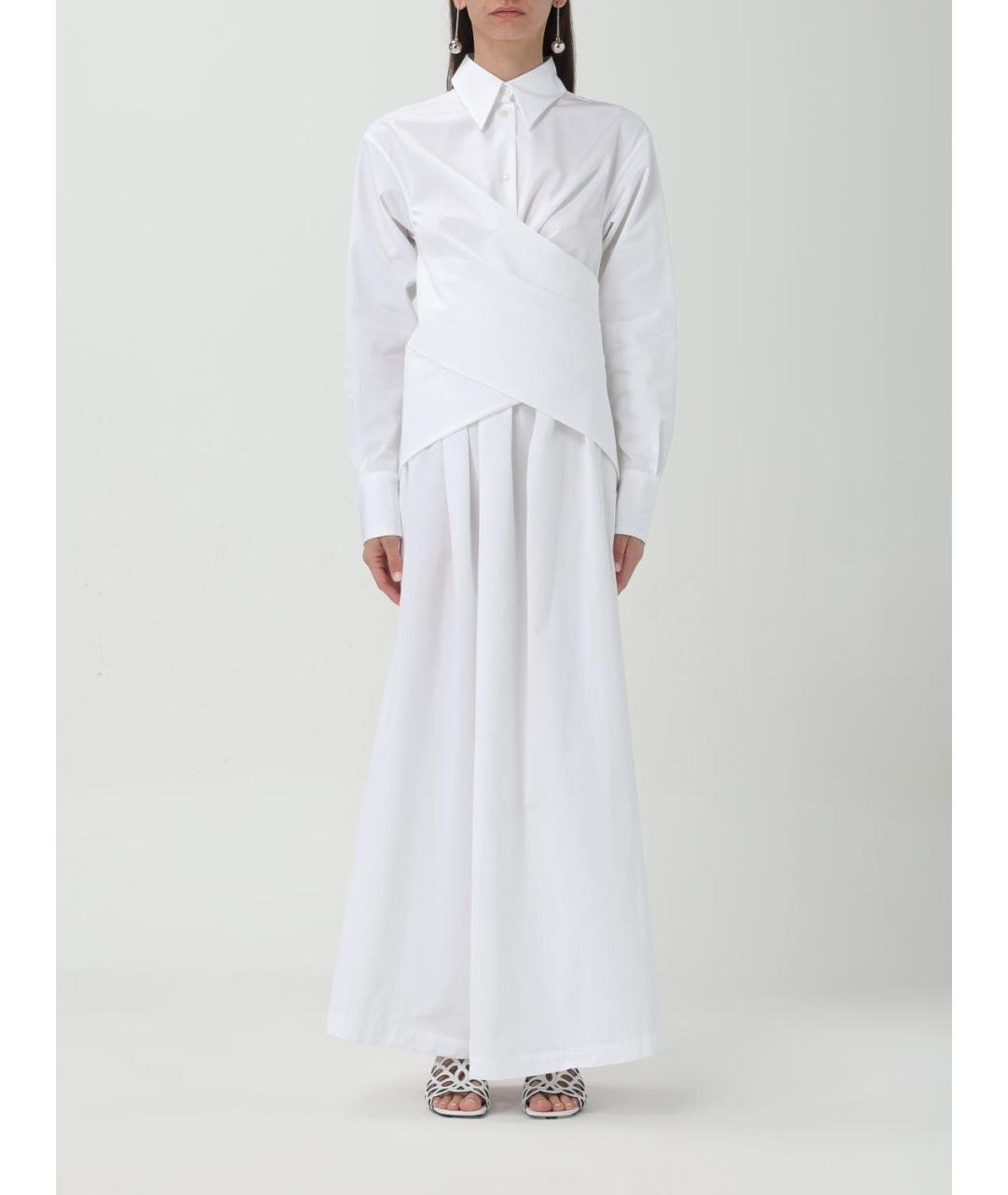 FABIANA FILIPPI Белое хлопковое платье, фото 5