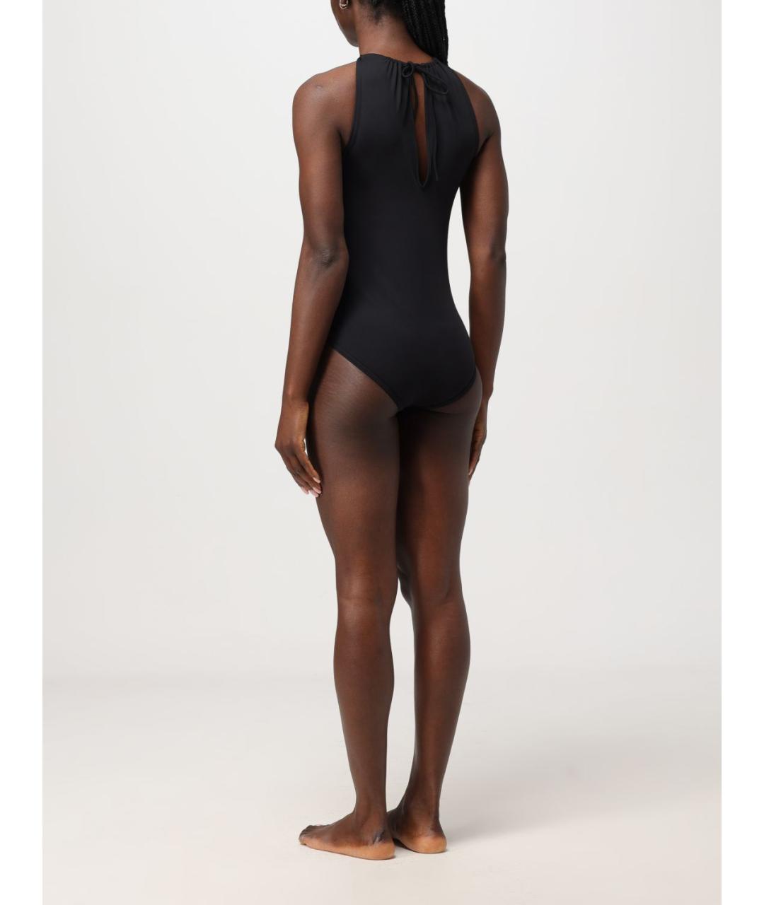 BOTTEGA VENETA Черный полиамидовый купальник, фото 2