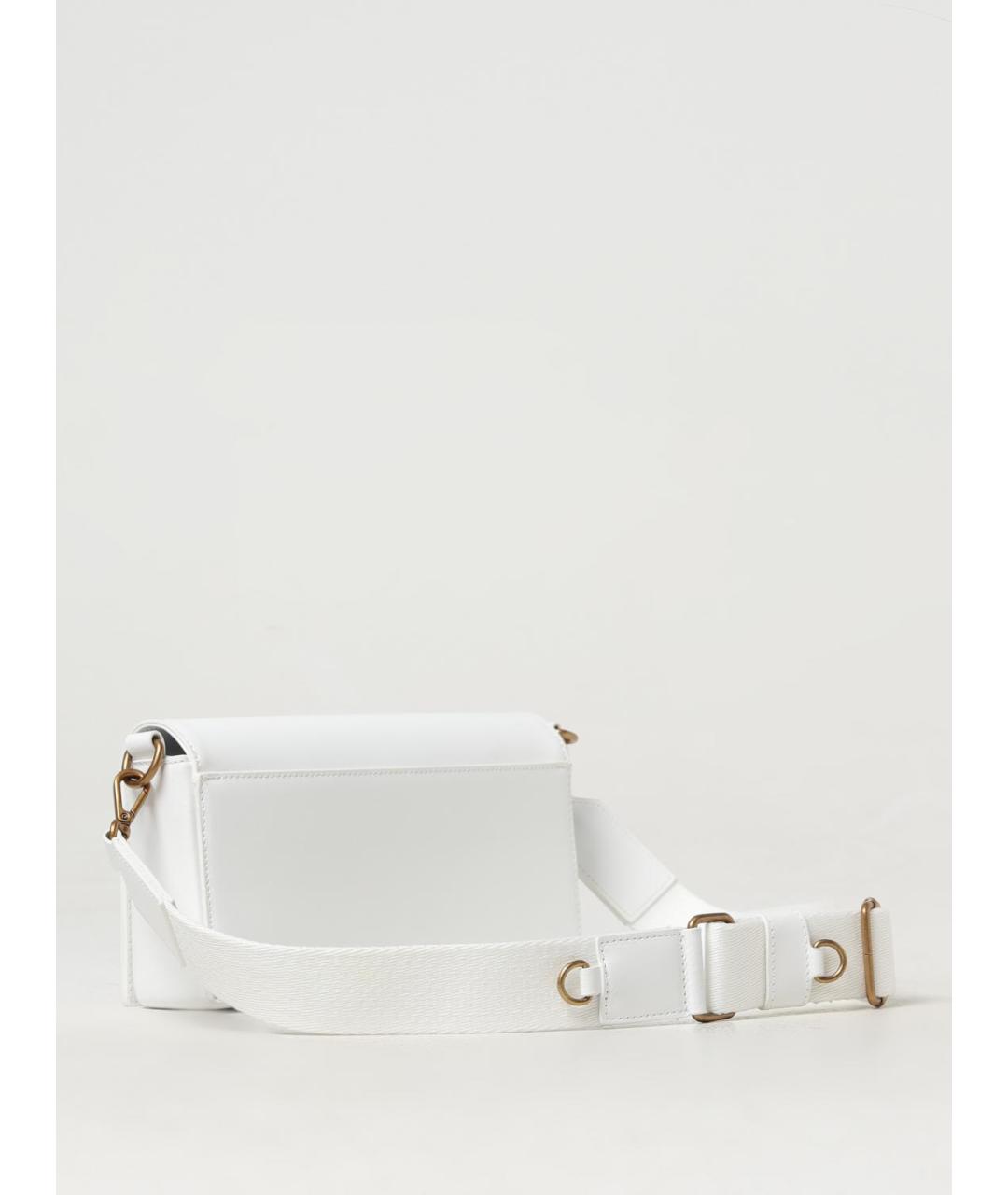 DIESEL Белая сумка через плечо из искусственной кожи, фото 2