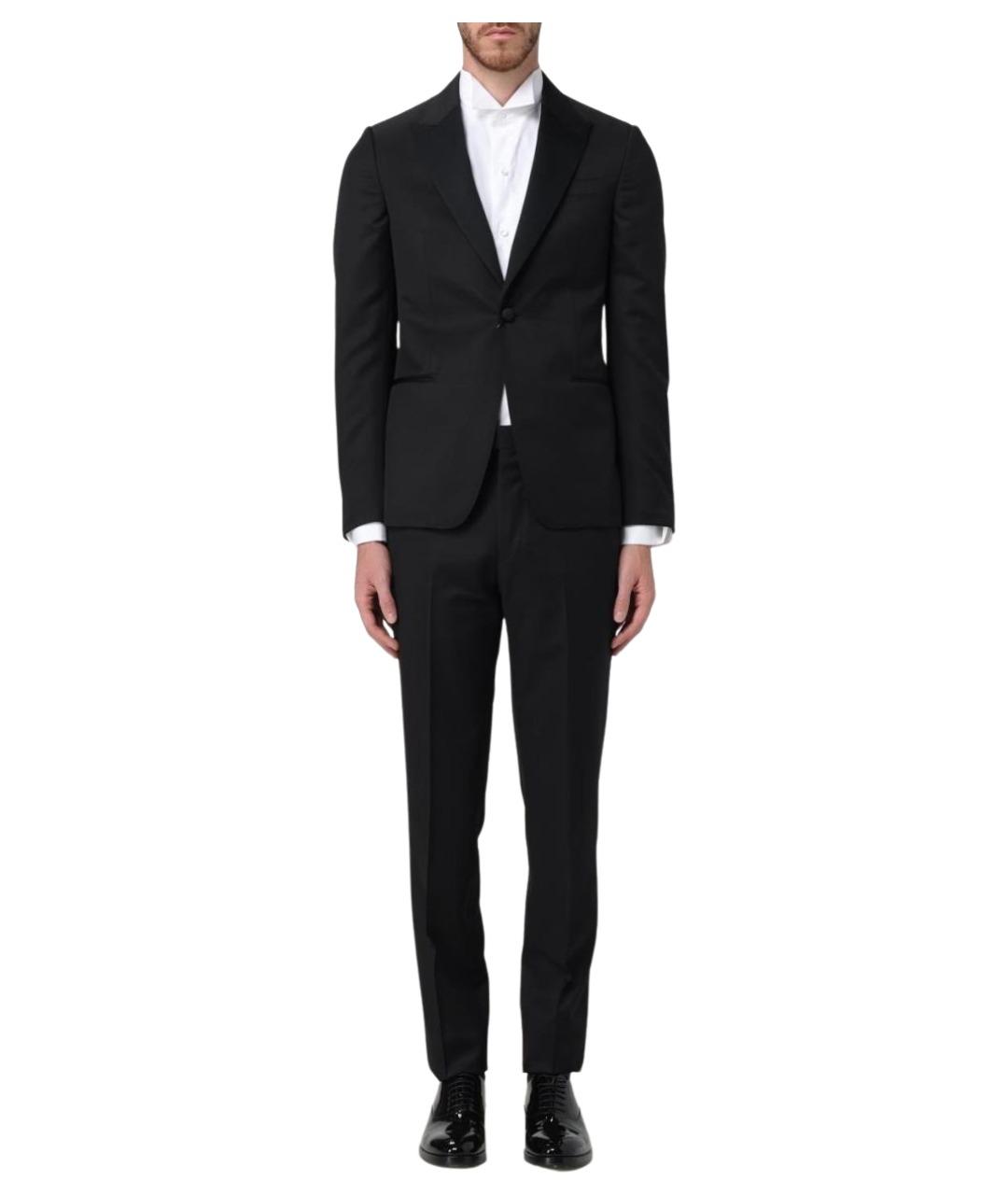 ZEGNA Черный классический костюм, фото 1