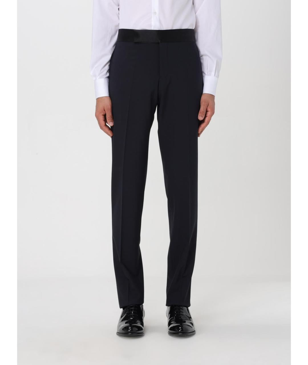 EMPORIO ARMANI Синий классический костюм, фото 6