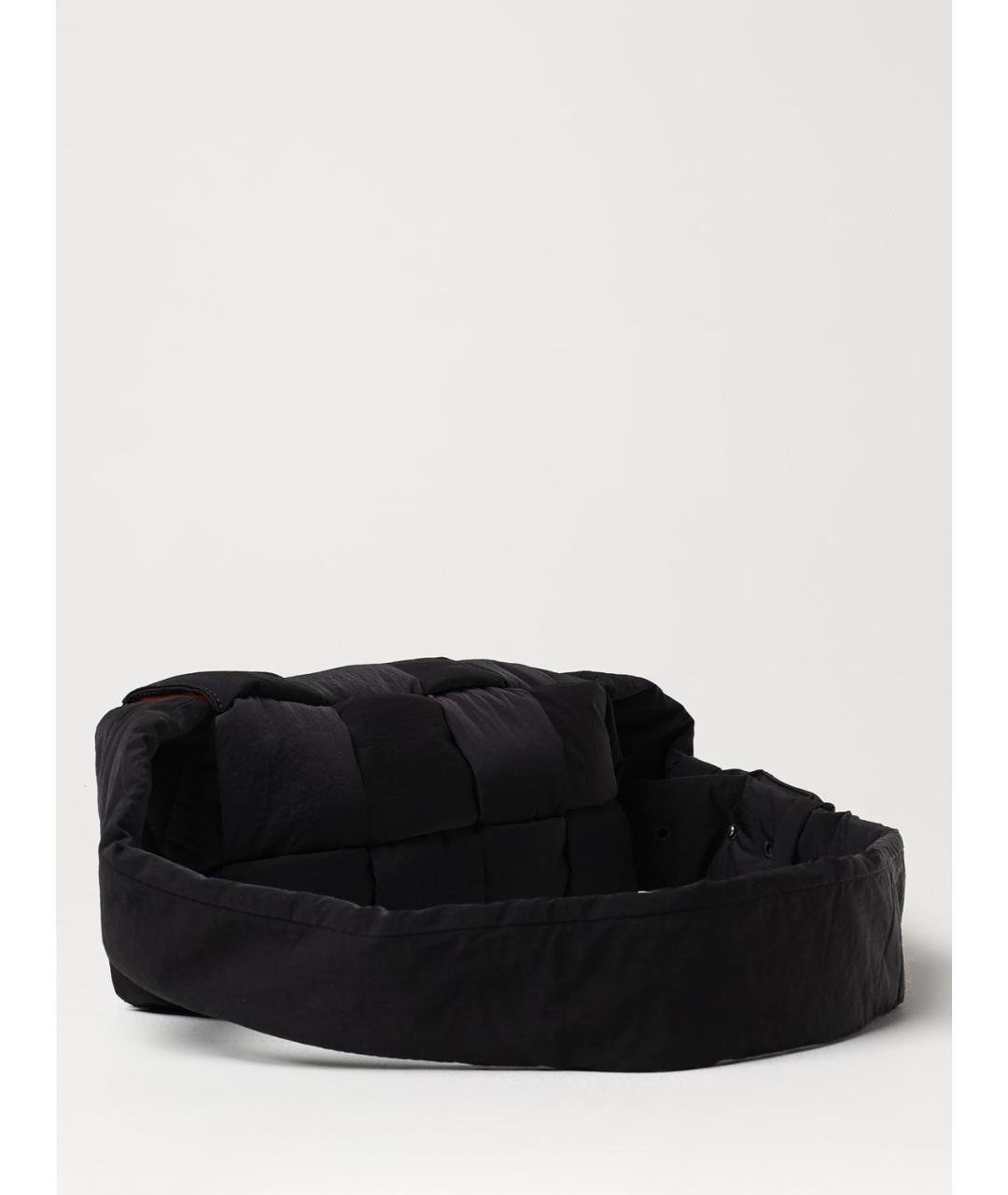 BOTTEGA VENETA Черная синтетическая сумка на плечо, фото 3