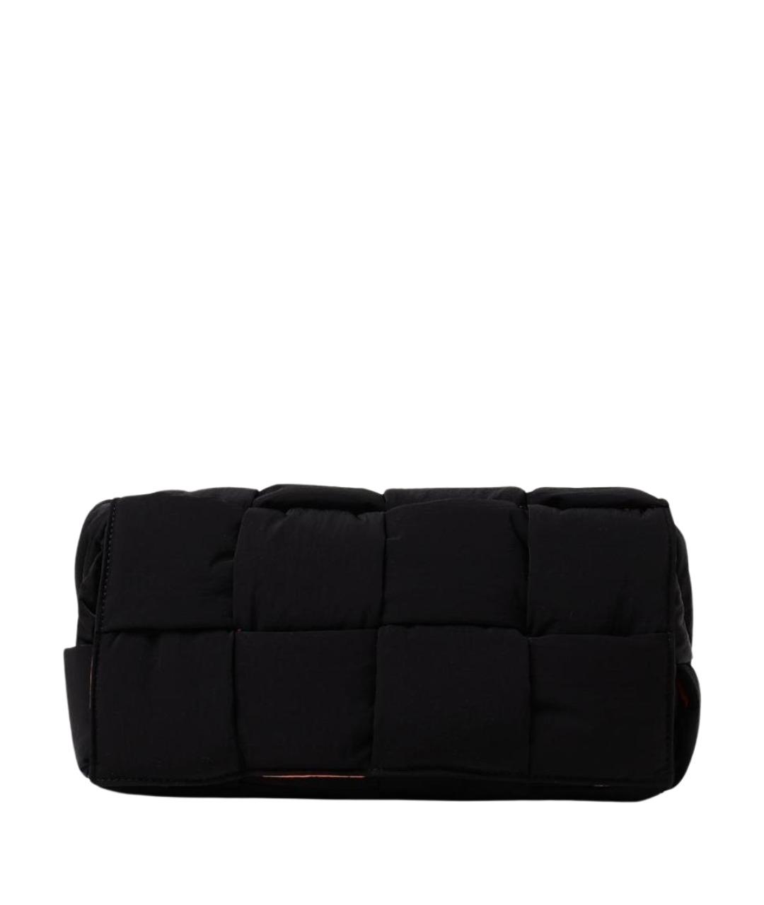 BOTTEGA VENETA Черная синтетическая сумка на плечо, фото 1