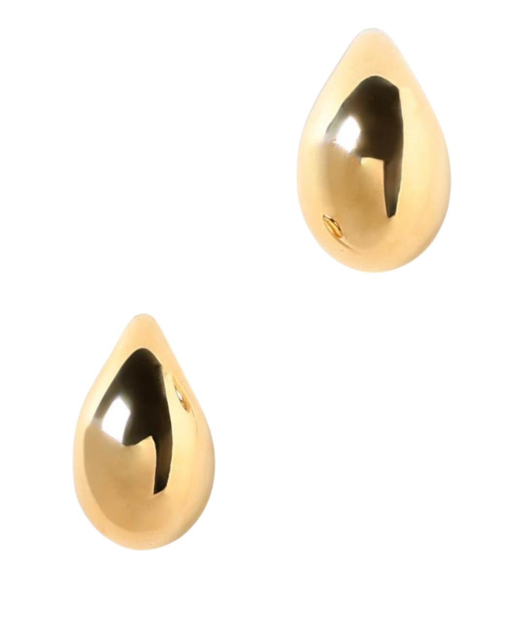 BOTTEGA VENETA Золотые серебряные серьги, фото 1