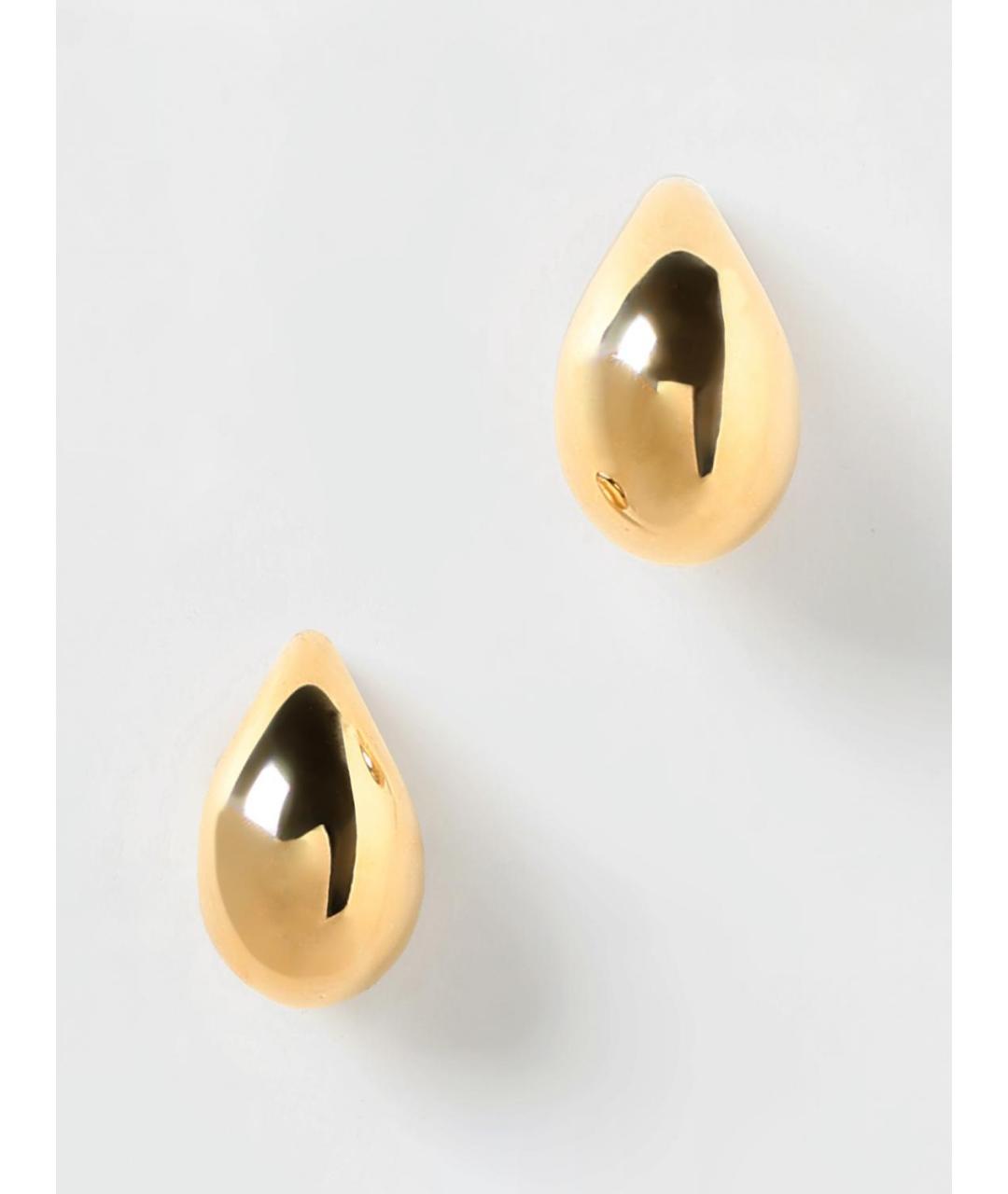 BOTTEGA VENETA Золотые серебряные серьги, фото 4