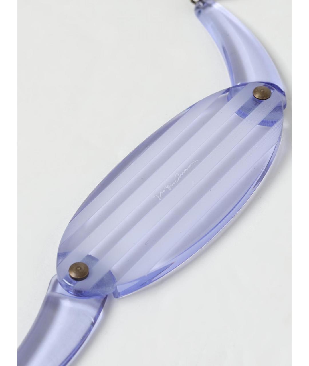 GIORGIO ARMANI Синее металлическое колье, фото 3