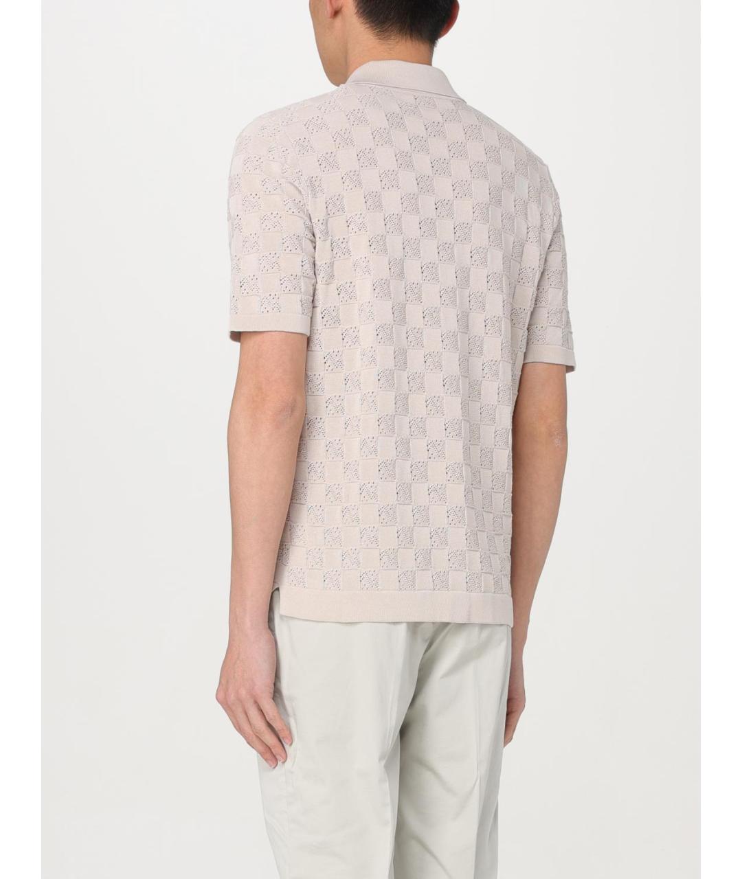 ELEVENTY Бежевый хлопковый джемпер / свитер, фото 2