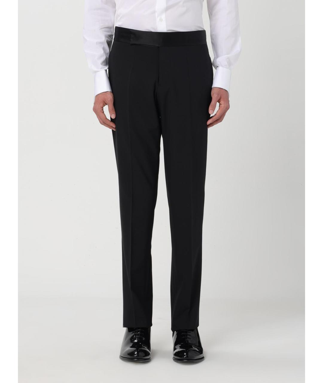 EMPORIO ARMANI Черный классический костюм, фото 6