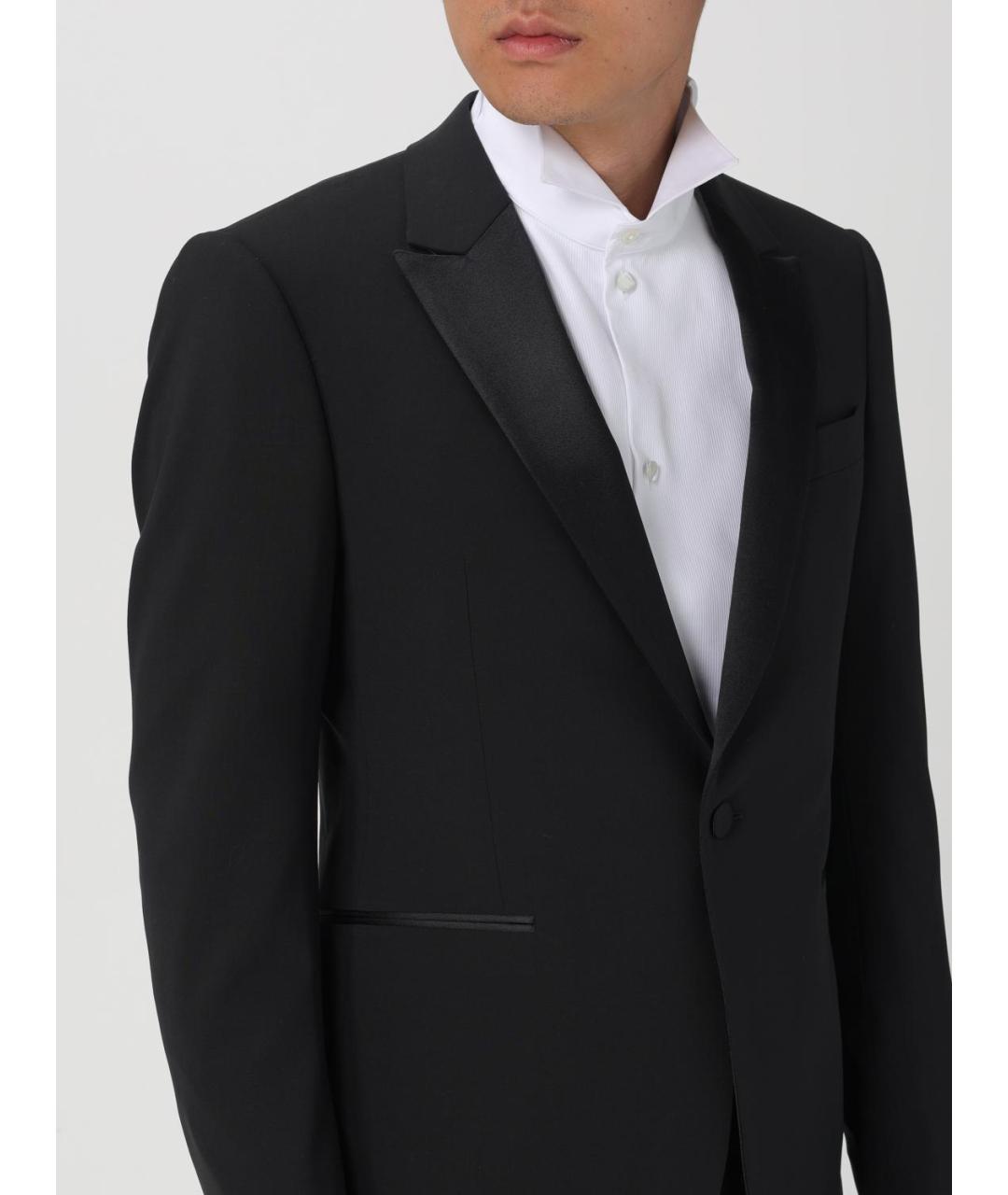 EMPORIO ARMANI Черный классический костюм, фото 5