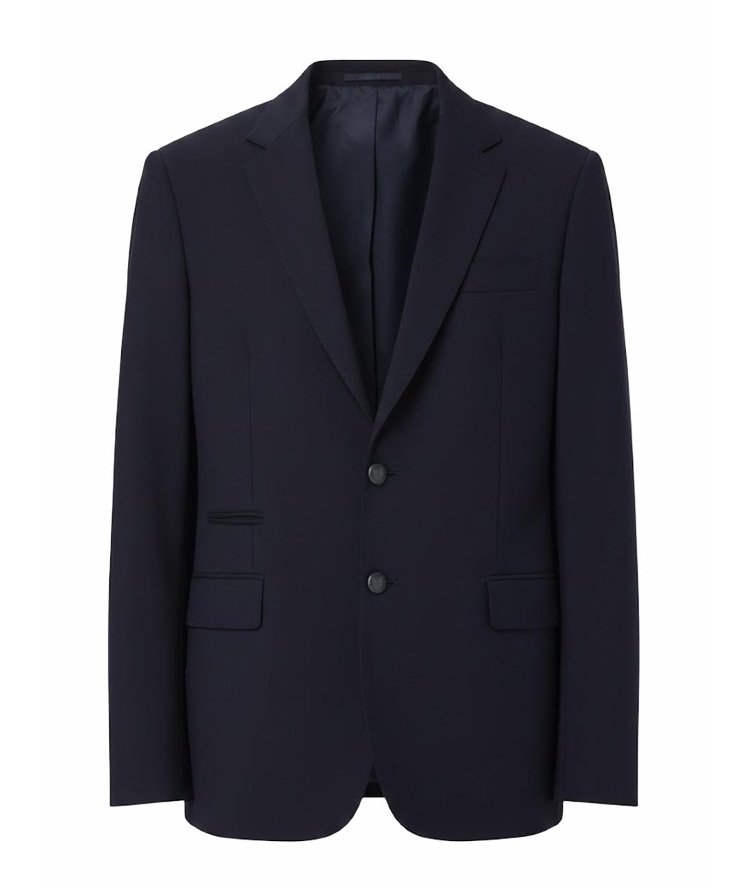 FAY Синий шерстяной пиджак, фото 1