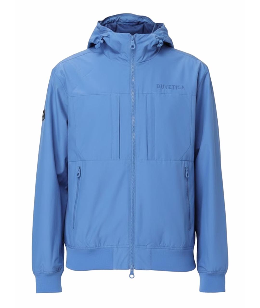 DUVETICA Голубая полиамидовая куртка, фото 1