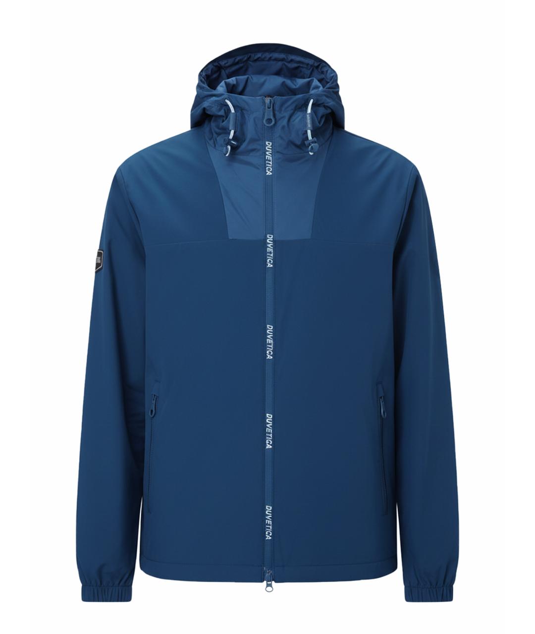 DUVETICA Синяя полиэстеровая куртка, фото 1