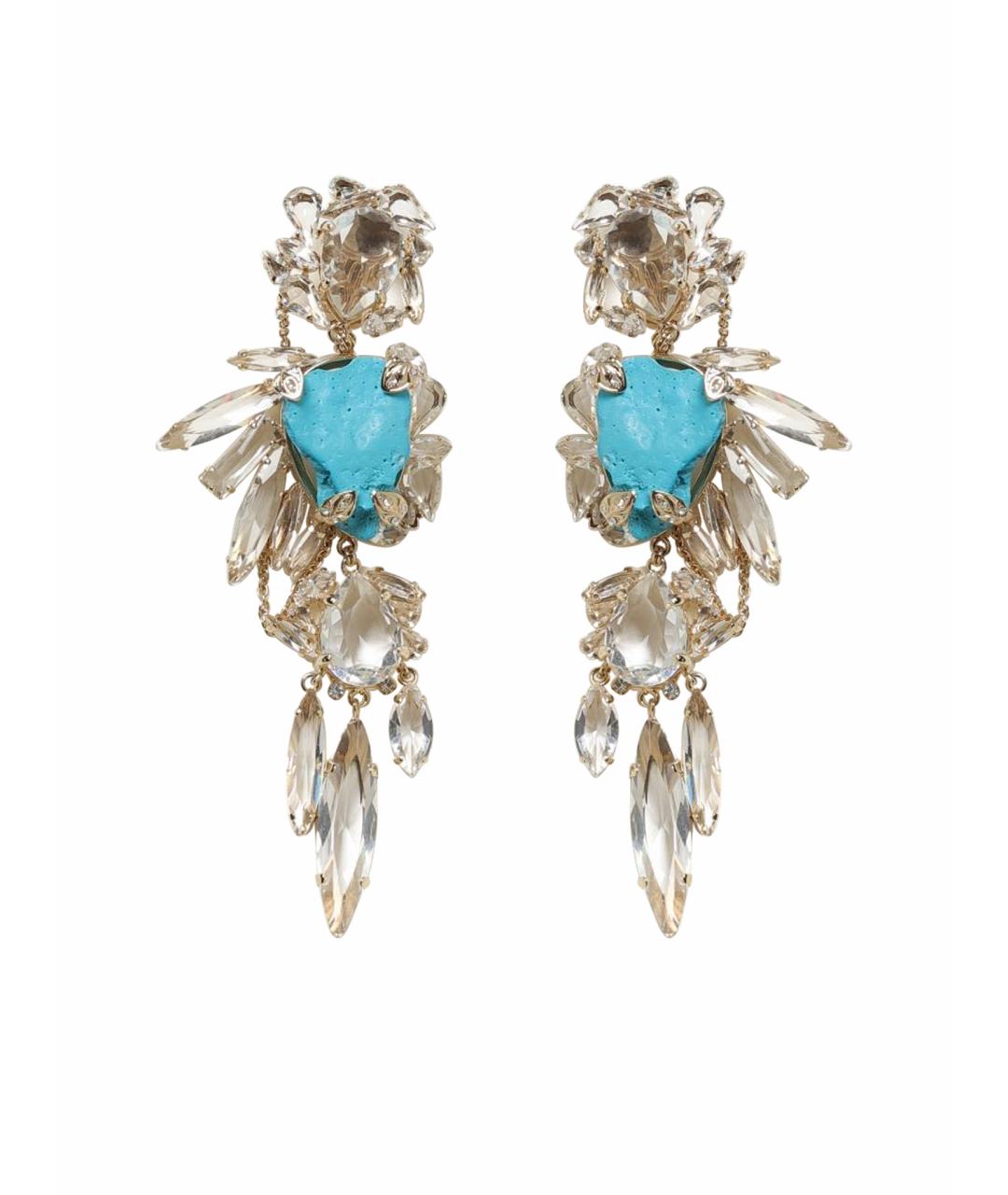 ERMANNO SCERVINO Мульти латунные серьги, фото 1