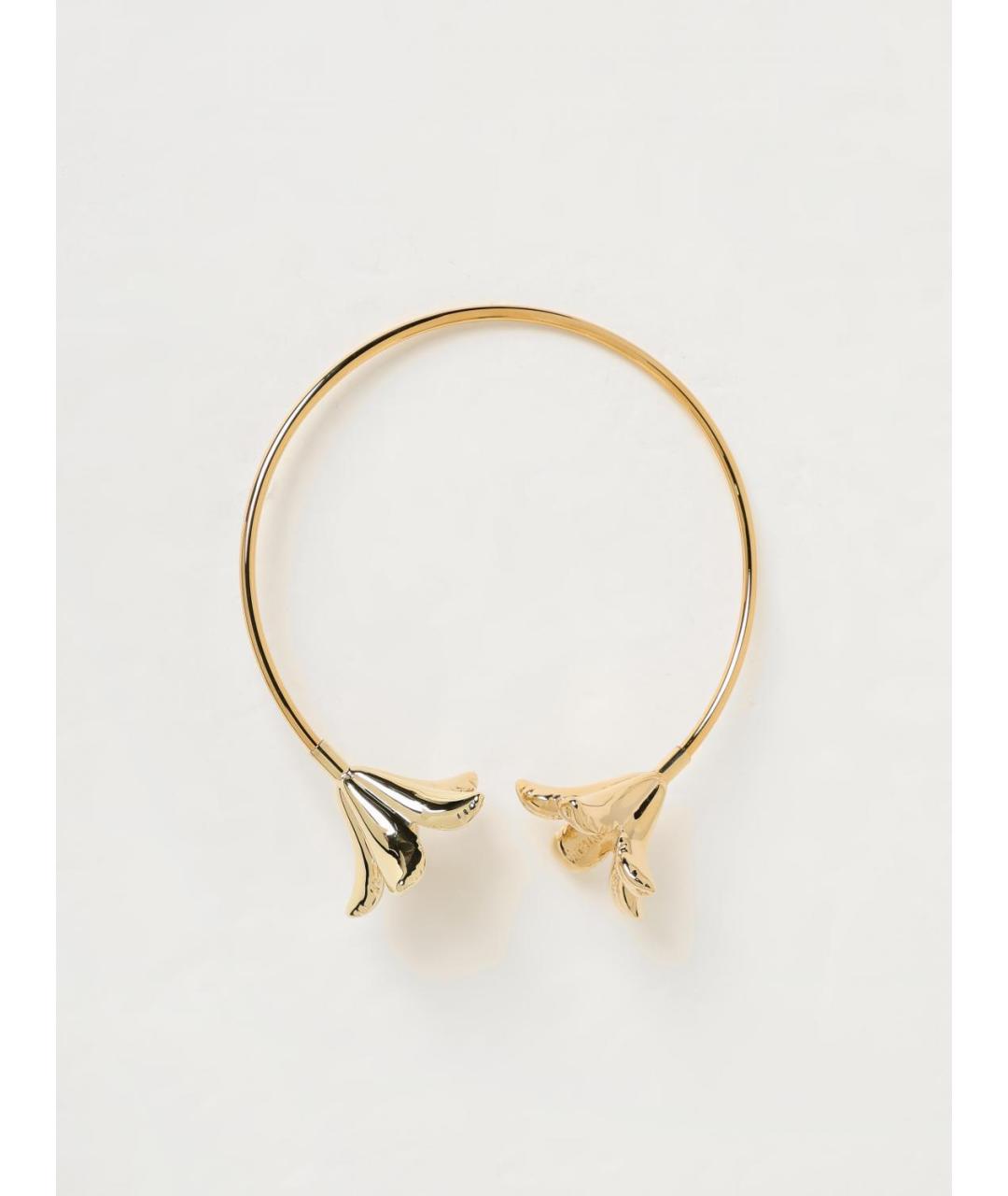 MARNI Золотое металлическое колье, фото 4