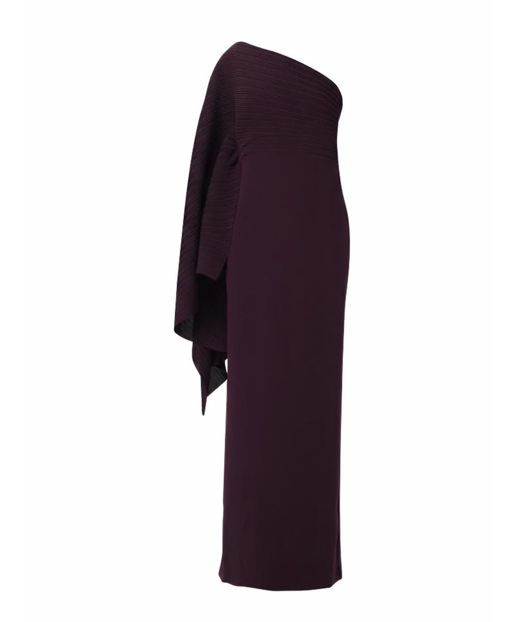 SOLACE LONDON Фиолетовое полиэстеровое вечернее платье, фото 1