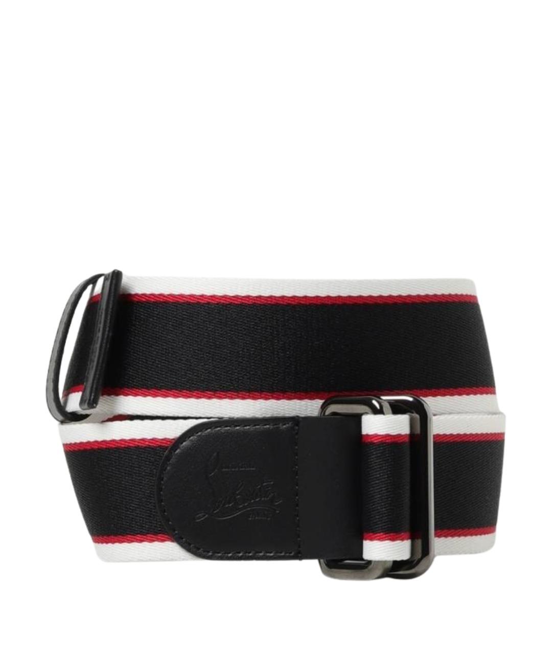 CHRISTIAN LOUBOUTIN Черный ремень, фото 1