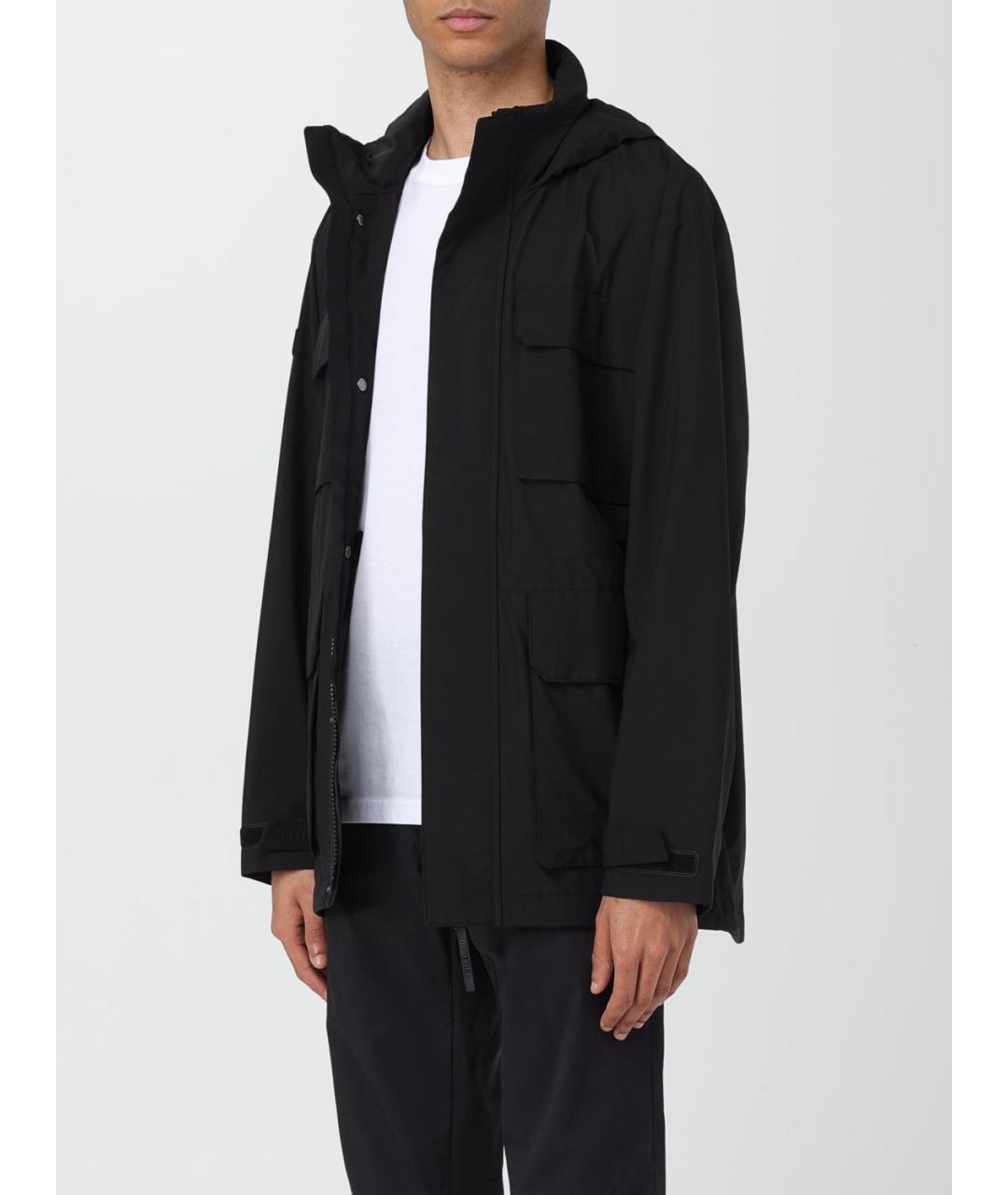 DUVETICA Черная хлопковая куртка, фото 3