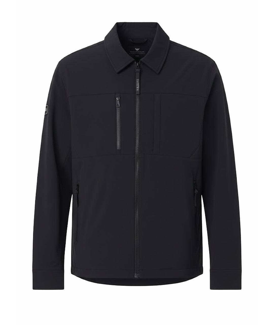 DUVETICA Черная хлопковая куртка, фото 1