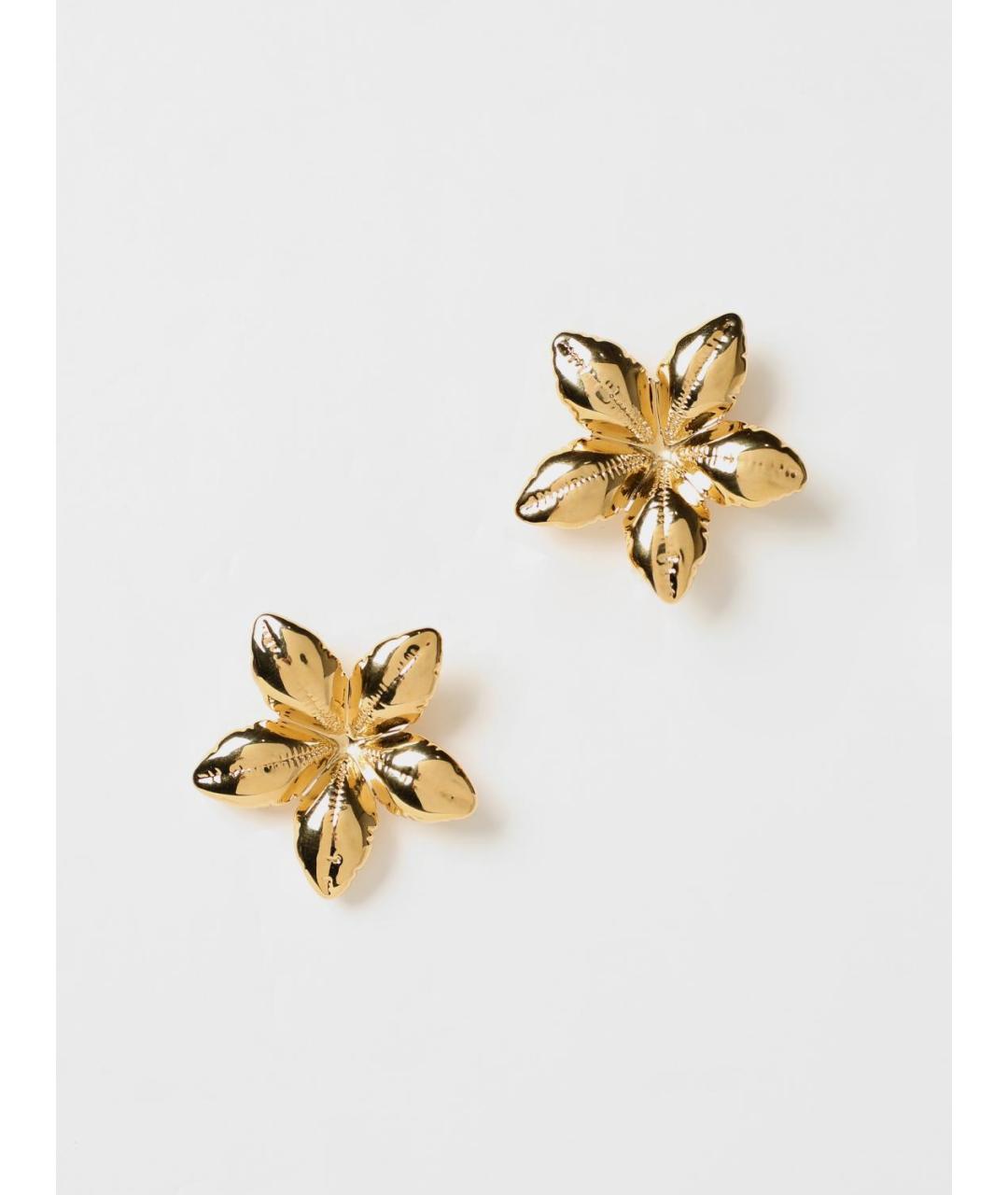 MARNI Золотые металлические серьги, фото 5