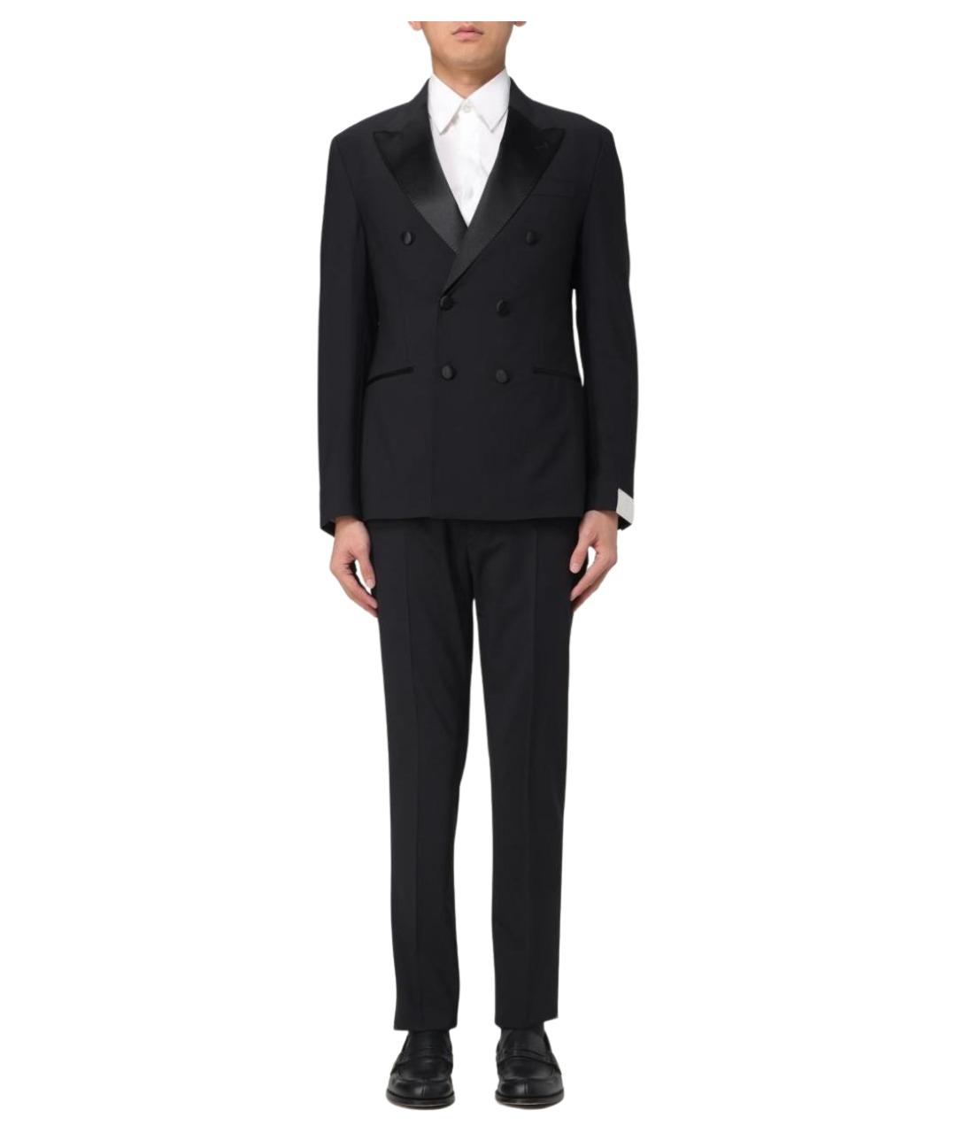 ELEVENTY Черный классический костюм, фото 1