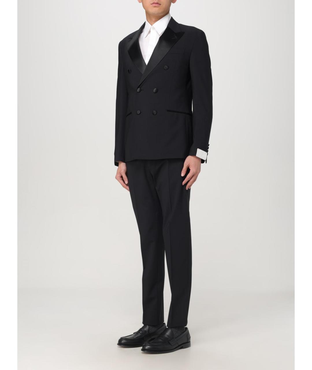 ELEVENTY Черный классический костюм, фото 4
