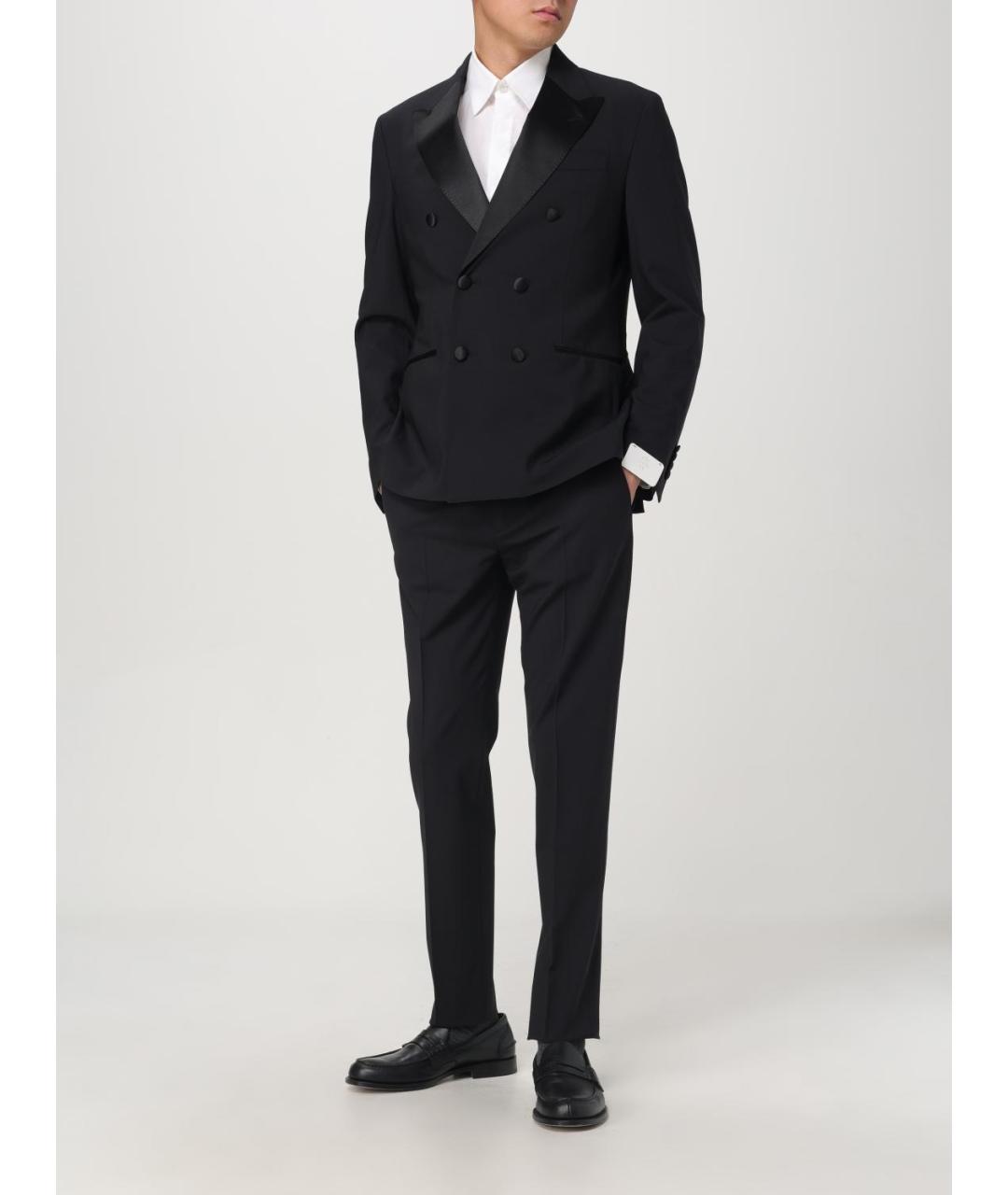 ELEVENTY Черный классический костюм, фото 2