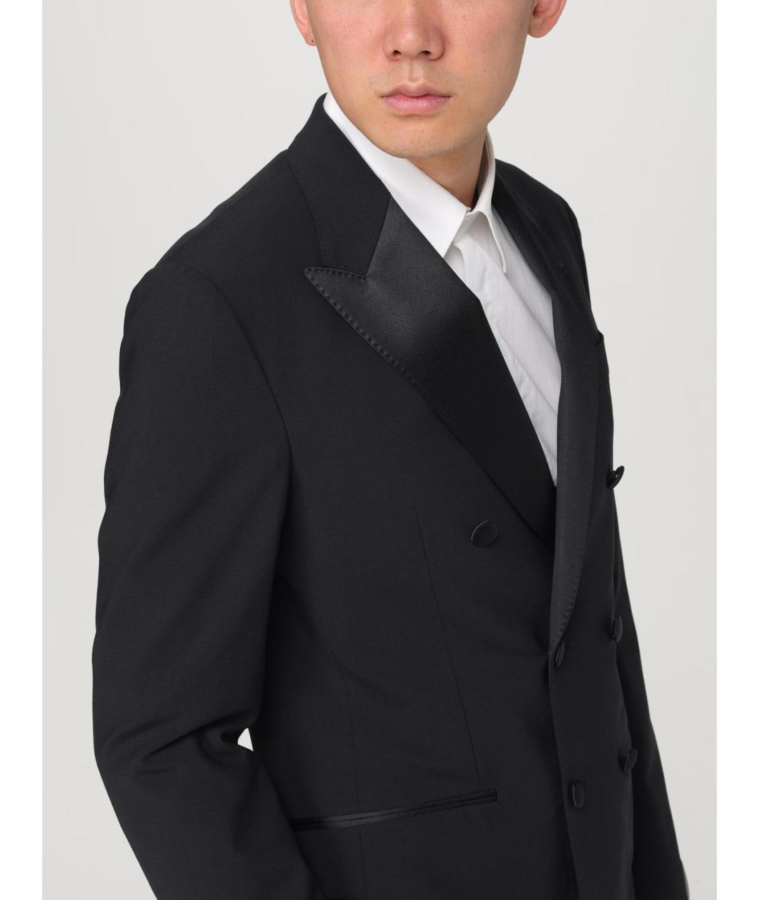 ELEVENTY Черный классический костюм, фото 5