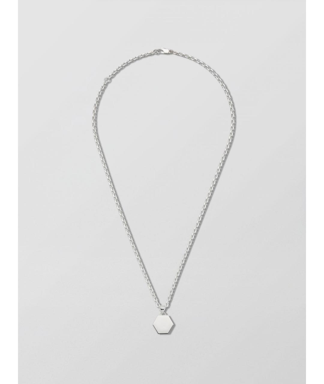 GUCCI Серебряная металлическая подвеска, фото 2