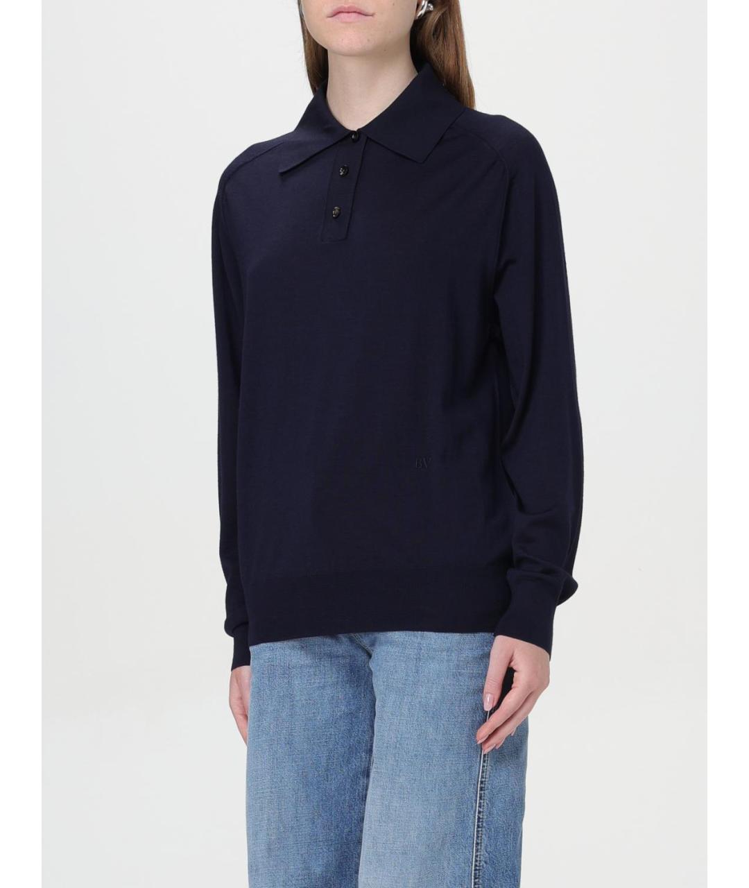 BOTTEGA VENETA Темно-синий джемпер / свитер, фото 3