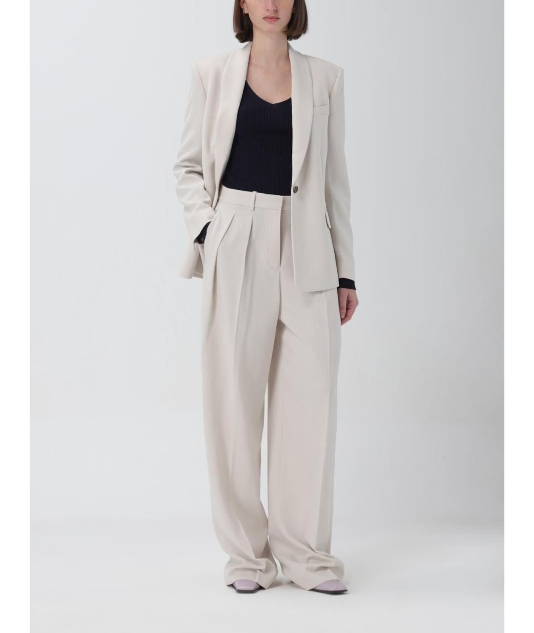 THEORY Темно-синий вискозный джемпер / свитер, фото 2