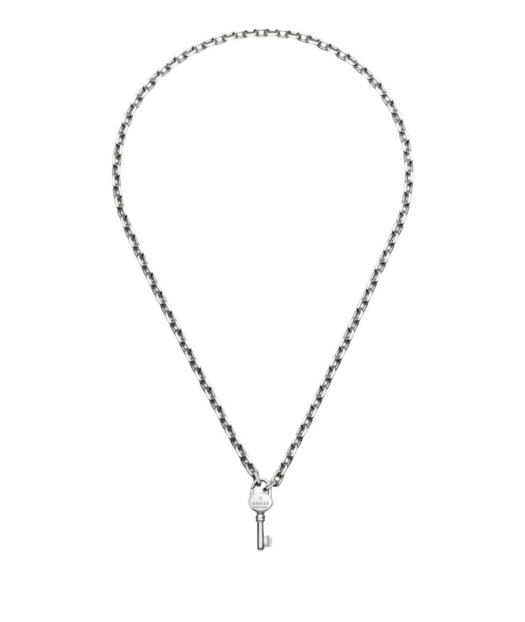 GUCCI Серебряная серебряная подвеска, фото 1