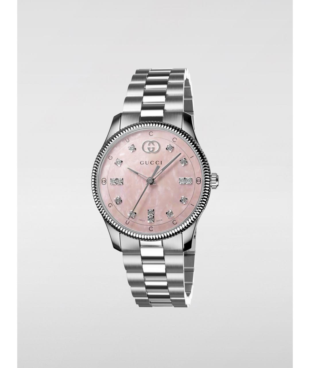 GUCCI Серебряные часы, фото 3