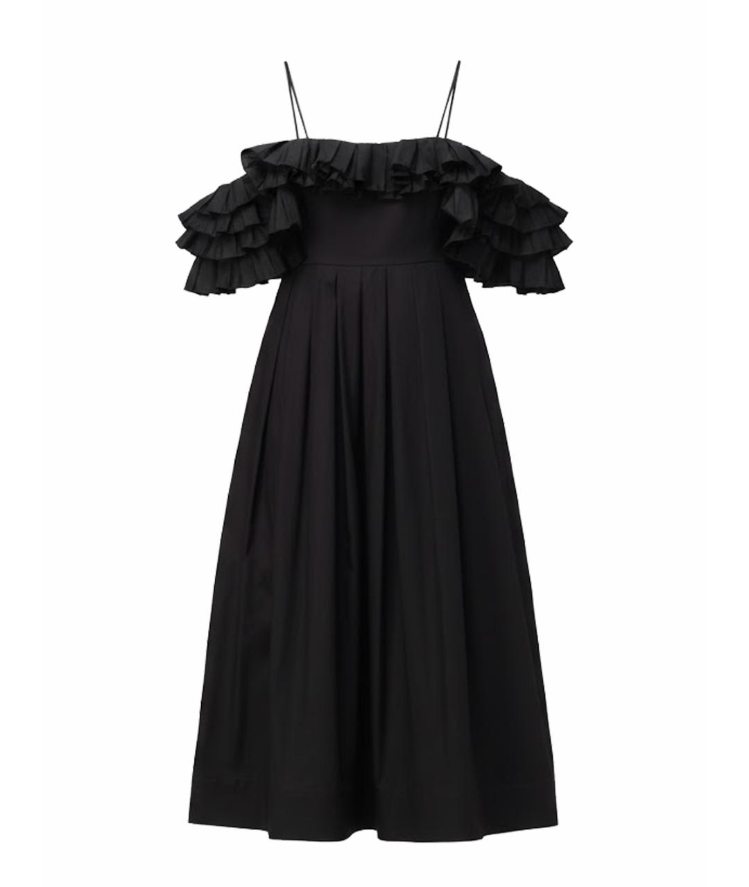 MEIMEIJ Черное хлопковое платье, фото 1