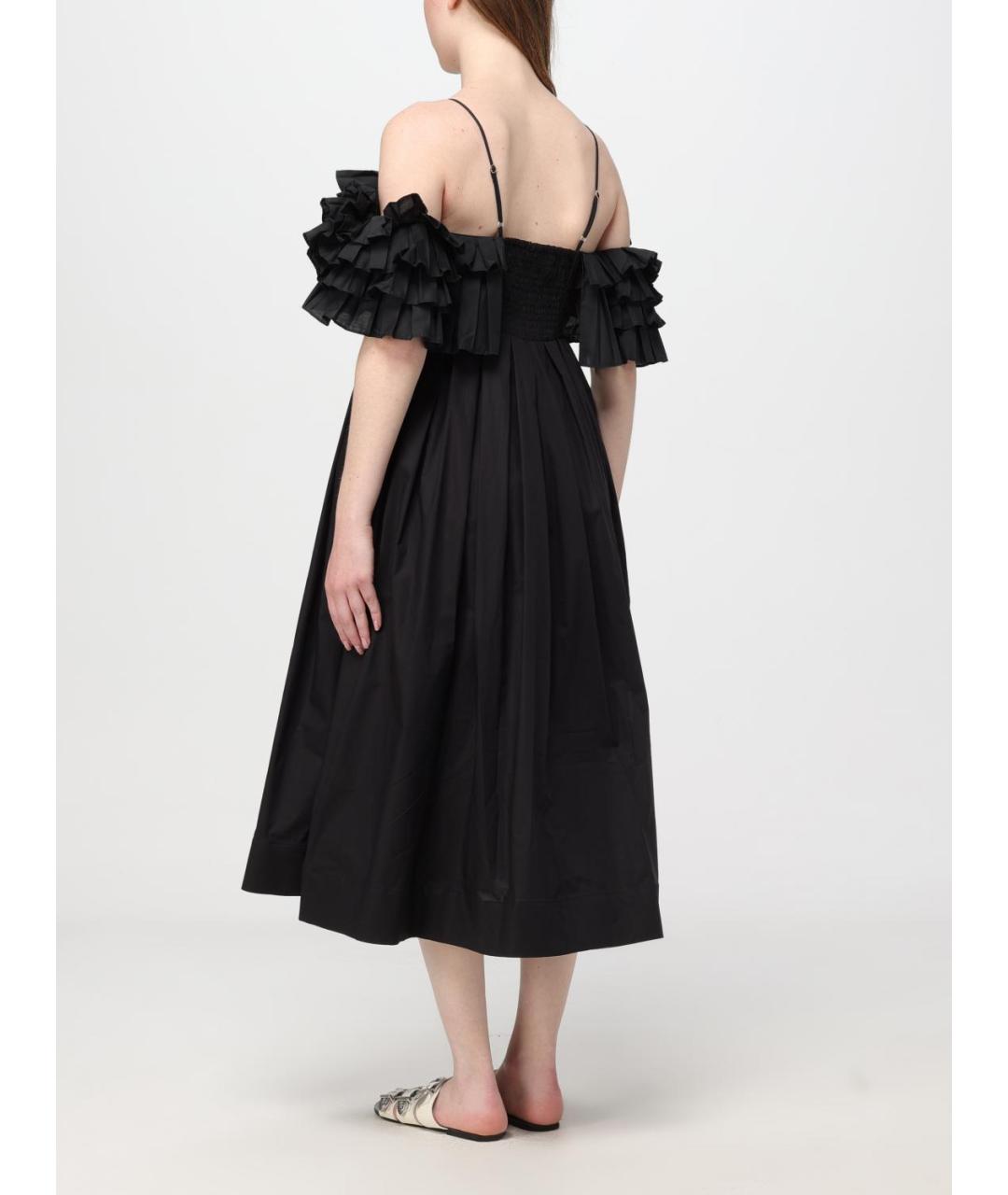 MEIMEIJ Черное хлопковое платье, фото 2