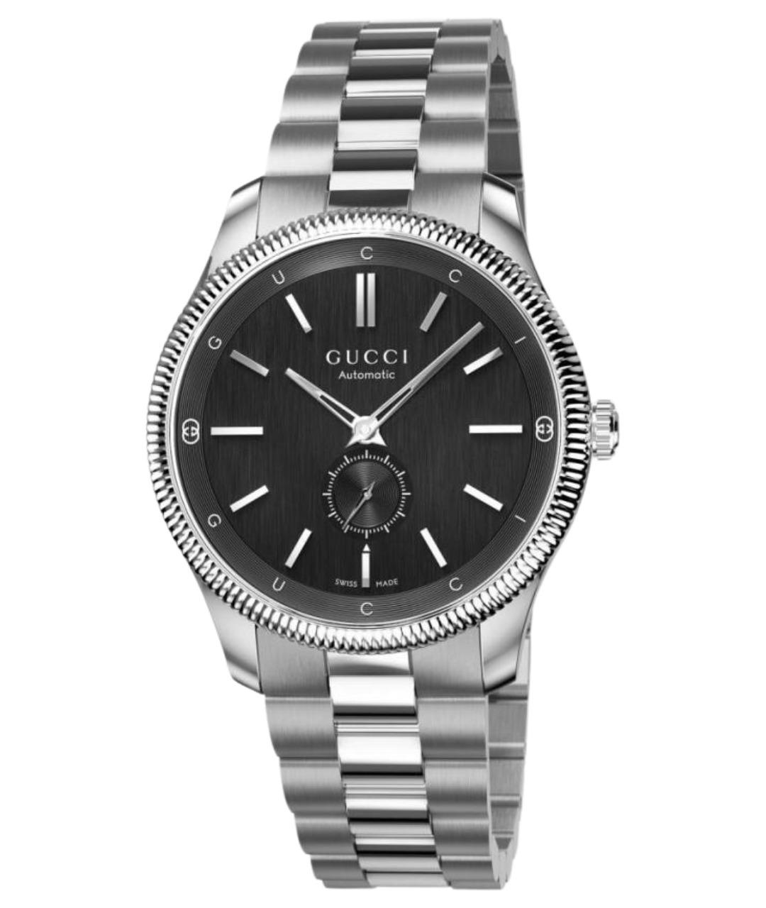 GUCCI Серебряные часы, фото 1